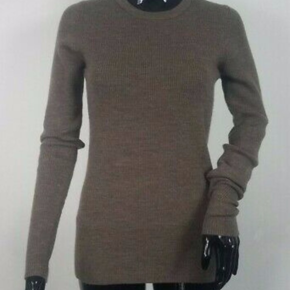 J.Crew Stretch ribbed merino wool sweater - Picture 1 of 3